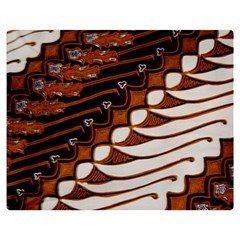 Traditional Batik Sarong Double Sided Flano Blanket (medium)  by BangZart