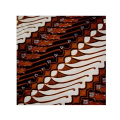 Traditional Batik Sarong Small Satin Scarf (square) by BangZart