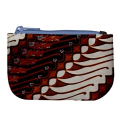 Traditional Batik Sarong Large Coin Purse by BangZart