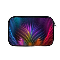 Colored Rays Symmetry Feather Art Apple Macbook Pro 13  Zipper Case by BangZart