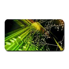 Electronics Machine Technology Circuit Electronic Computer Technics Detail Psychedelic Abstract Patt Medium Bar Mats by BangZart