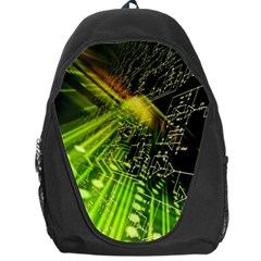 Electronics Machine Technology Circuit Electronic Computer Technics Detail Psychedelic Abstract Patt Backpack Bag by BangZart