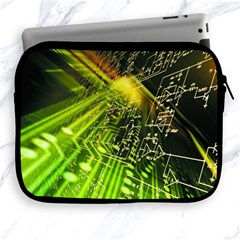 Electronics Machine Technology Circuit Electronic Computer Technics Detail Psychedelic Abstract Patt Apple Ipad 2/3/4 Zipper Cases by BangZart