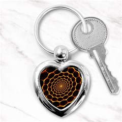 Honeycomb Art Key Chains (heart)  by BangZart