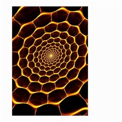 Honeycomb Art Small Garden Flag (two Sides) by BangZart