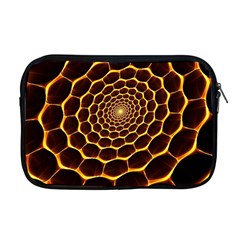 Honeycomb Art Apple Macbook Pro 17  Zipper Case by BangZart