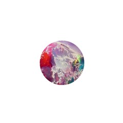 Clouds Multicolor Fantasy Art Skies 1  Mini Buttons by BangZart