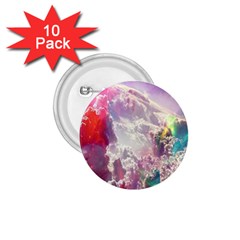 Clouds Multicolor Fantasy Art Skies 1 75  Buttons (10 Pack)