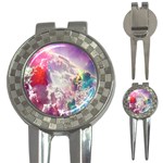 Clouds Multicolor Fantasy Art Skies 3-in-1 Golf Divots Front