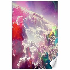 Clouds Multicolor Fantasy Art Skies Canvas 20  X 30  