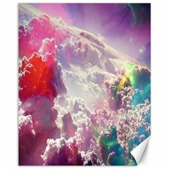 Clouds Multicolor Fantasy Art Skies Canvas 11  X 14   by BangZart