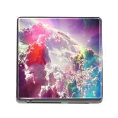 Clouds Multicolor Fantasy Art Skies Memory Card Reader (square) by BangZart