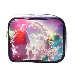 Clouds Multicolor Fantasy Art Skies Mini Toiletries Bags by BangZart