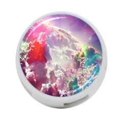 Clouds Multicolor Fantasy Art Skies 4-port Usb Hub (two Sides)  by BangZart