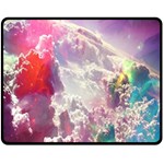 Clouds Multicolor Fantasy Art Skies Fleece Blanket (Medium)  60 x50  Blanket Front