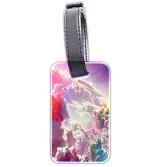 Clouds Multicolor Fantasy Art Skies Luggage Tags (two Sides) by BangZart