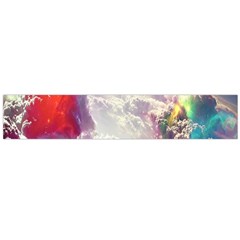 Clouds Multicolor Fantasy Art Skies Flano Scarf (large) by BangZart