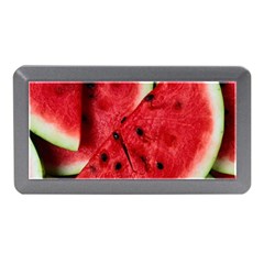 Fresh Watermelon Slices Texture Memory Card Reader (mini) by BangZart