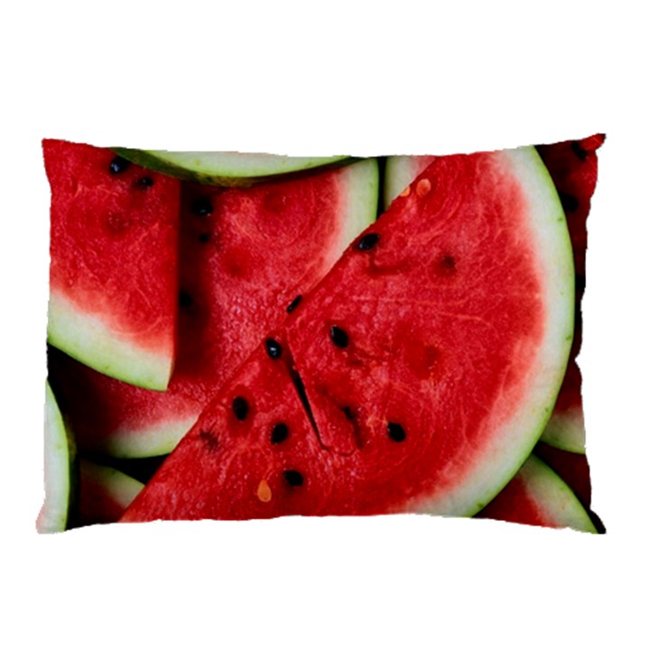 Fresh Watermelon Slices Texture Pillow Case (Two Sides)