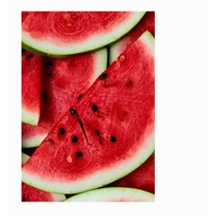 Fresh Watermelon Slices Texture Large Garden Flag (two Sides) by BangZart