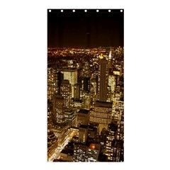 New York City At Night Future City Night Shower Curtain 36  X 72  (stall)  by BangZart