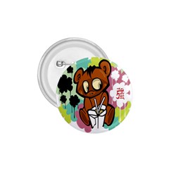 Bear Cute Baby Cartoon Chinese 1 75  Buttons by Nexatart