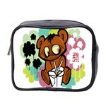 Bear Cute Baby Cartoon Chinese Mini Toiletries Bag 2-Side Front