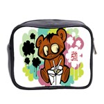 Bear Cute Baby Cartoon Chinese Mini Toiletries Bag 2-Side Back