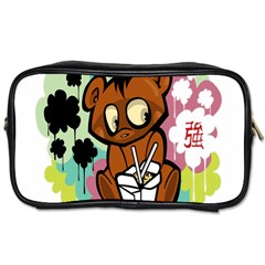 Bear Cute Baby Cartoon Chinese Toiletries Bags 2-side by Nexatart