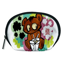 Bear Cute Baby Cartoon Chinese Accessory Pouches (medium)  by Nexatart