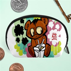 Bear Cute Baby Cartoon Chinese Accessory Pouches (large)  by Nexatart