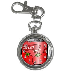 Beverage Can Drink Juice Tomato Key Chain Watches by Nexatart