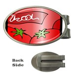 Beverage Can Drink Juice Tomato Money Clips (Oval)  Front