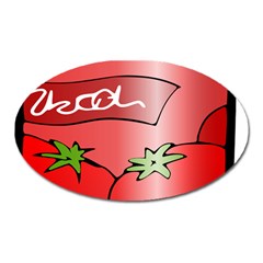 Beverage Can Drink Juice Tomato Oval Magnet by Nexatart