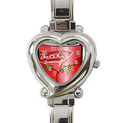 Beverage Can Drink Juice Tomato Heart Italian Charm Watch by Nexatart