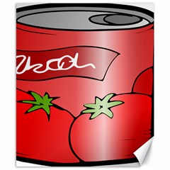 Beverage Can Drink Juice Tomato Canvas 8  X 10  by Nexatart