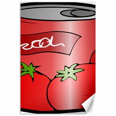 Beverage Can Drink Juice Tomato Canvas 24  X 36  by Nexatart