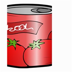 Beverage Can Drink Juice Tomato Small Garden Flag (two Sides) by Nexatart