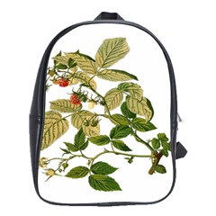 Berries Berry Food Fruit Herbal School Bags(large)  by Nexatart