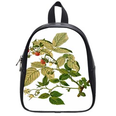 Berries Berry Food Fruit Herbal School Bags (small)  by Nexatart