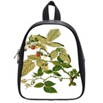 Berries Berry Food Fruit Herbal School Bags (Small)  Front