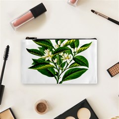 Bitter Branch Citrus Edible Floral Cosmetic Bag (small)  by Nexatart