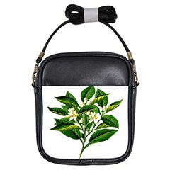 Bitter Branch Citrus Edible Floral Girls Sling Bags by Nexatart