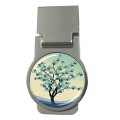 Branches Field Flora Forest Fruits Money Clips (round)  by Nexatart