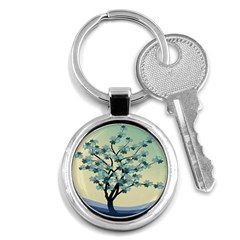 Branches Field Flora Forest Fruits Key Chains (round)  by Nexatart