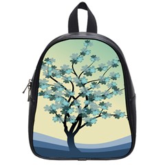 Branches Field Flora Forest Fruits School Bags (small)  by Nexatart