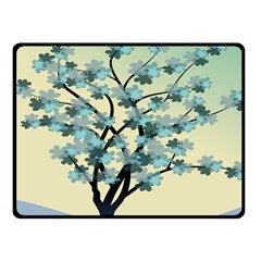 Branches Field Flora Forest Fruits Fleece Blanket (small) by Nexatart