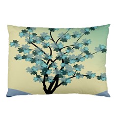 Branches Field Flora Forest Fruits Pillow Case (two Sides) by Nexatart