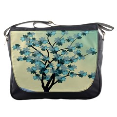 Branches Field Flora Forest Fruits Messenger Bags by Nexatart