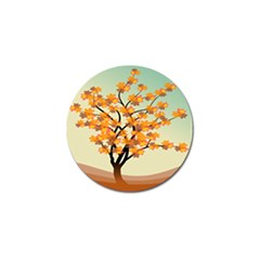 Branches Field Flora Forest Fruits Golf Ball Marker by Nexatart